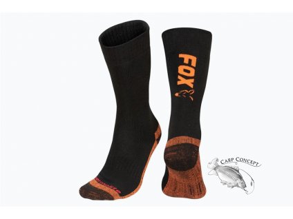 Screenshot 2023 06 12 at 16 01 10 Fox Ponožky Collection Thermolite long sock Black Orange