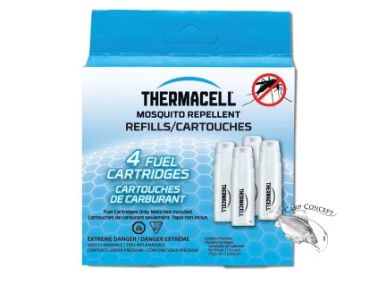 Thermacell Náhradní butanová náplň C-4, 4ks (Varianta Thermacell Náhradní butanová náplň 4 ks C-4)