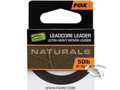 Screenshot 2023 09 20 at 13 29 33 Fox Olověná Šňůra Naturals Leadcore 50lb