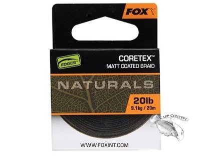 Screenshot 2023 09 21 at 14 32 32 Fox Návazcová Šňůrka Naturals Coretex 20 m