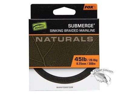 Screenshot 2023 09 21 at 15 29 24 Fox Splétaná Šňůra Naturals Submerge Braid 300 m