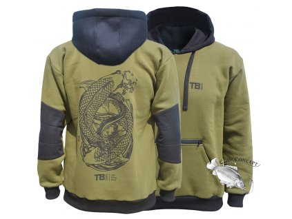 tb baits mikina olive edition hoodie