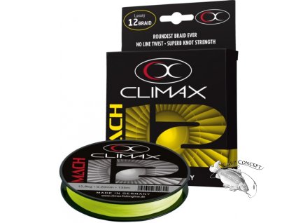 Climax Přívlačová šňůra  - Mach 12 fluo-yellow 135m