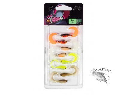 Screenshot 2024 01 18 at 13 10 45 Fox Rage Gumová Nástraha Micro Grub Mixed Colour Lure Pack 4 cm