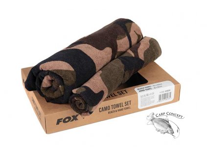 cfx254 fox beach and hands towel box set unboxed 5