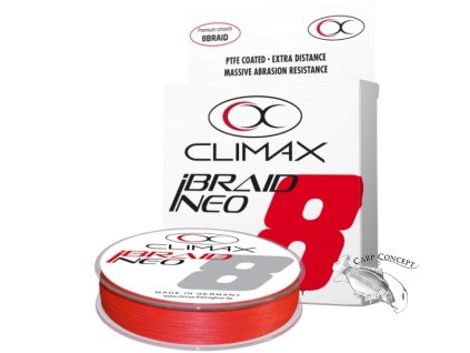 Climax iBraid NEO fluo - Red 135 cm