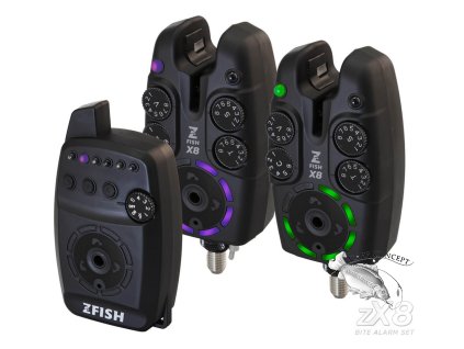 zfish sada hlasicu bite alarm set zx8 2 1