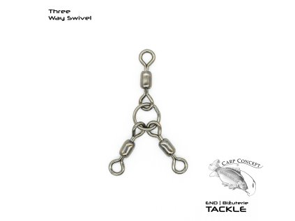 VAGNER Catfish END TACKLE Three Way Swivel 1