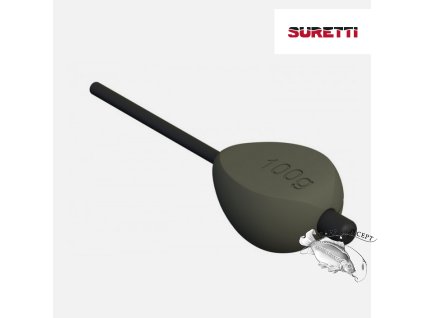Suretti Zátěž Kaprová plochá Bruce LF (bez olova)