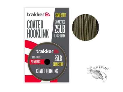 Screenshot 2024 07 19 at 15 06 12 TRAKKER PRODUCTS Návazcová šňůra Semi Stiff Coated Hooklink Green 11 3 kg 20 m FishMax.cz