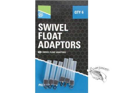 Screenshot 2024 09 09 at 11 00 04 6ks Adaptér na Splávek Preston Swivel Float Adaptors Tropic Fishing