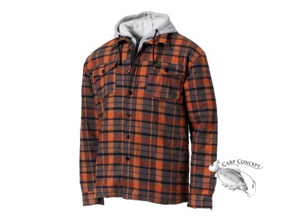 Screenshot 2024 10 24 at 14 55 05 Savage Gear Bunda Twin Shirt Jacket Orange Grey Chyť a pusť