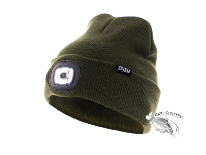 Screenshot 2024 11 22 at 15 42 39 ZFISH Čepice Light Beanie Zelená ZFISH.CZ