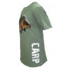 zfish tricko carp t shirt olive green2