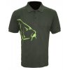 zfish tricko carp polo t shirt olive green