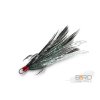 Delphin B!RD Hook TRIPLE / 3ks (Velikost Delphin B!RD Hook TRIPLE / 3ks černá pírka #10)