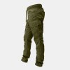 KUMU Lehké kalhoty UTILITY CARGOS khaki (Varianta S)