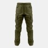 KUMU Lehké kalhoty UTILITY CARGOS khaki (Varianta S)