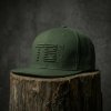 tb baits ksiltovka snapback 3d logo green