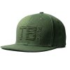 tb baits ksiltovka snapback 3d logo green