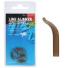 Giants fishing Rovnátka na háček Line Aligner Long Shank Large Brown (Hook 2-6) 10ks