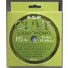 Vlasec ESP Olive Carp Mono 1000m (Průměr 0,30mm /10lb(4,5kg))