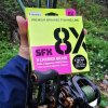 Sufix SFX 8X 3200 m/0,37 mm/40,3 kg tmavě zelená