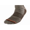 Merino ponožky Geoff Anderson Woolly sock hnědé (Variant Velikost: S-EU 37-40)