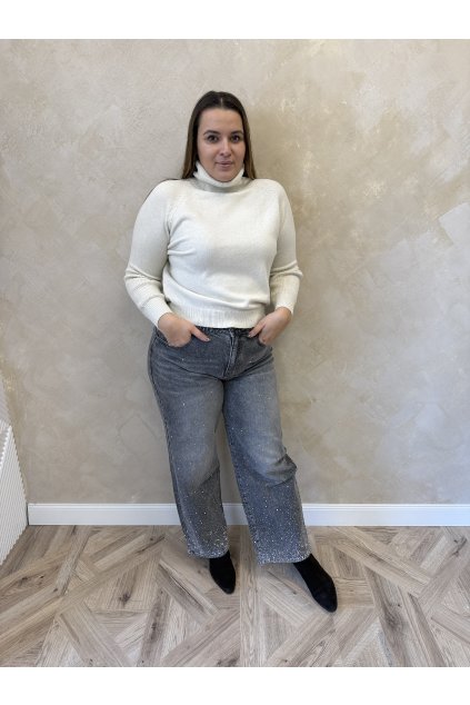 Pulóver/Rolák maslový STELA