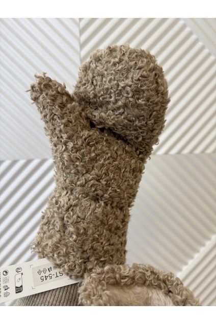 Rukavice teddy hnedé DADA