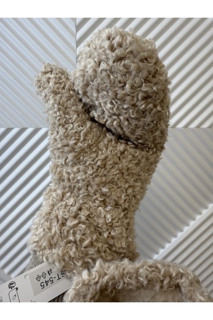 Rukavice teddy béžové DADA