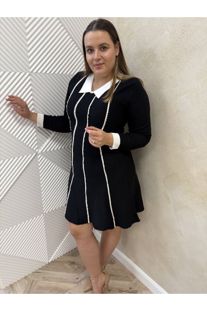 Šaty čierne VIOLET