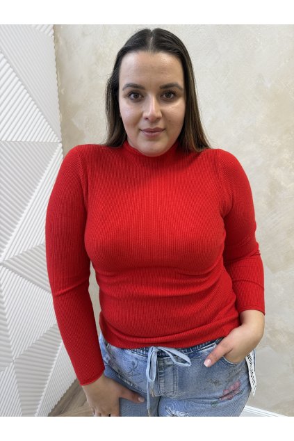 Pulóver červený LUNA