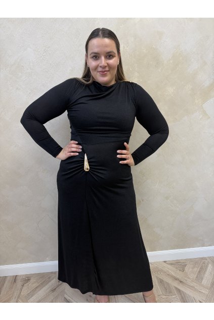 Šaty čierne AURORA