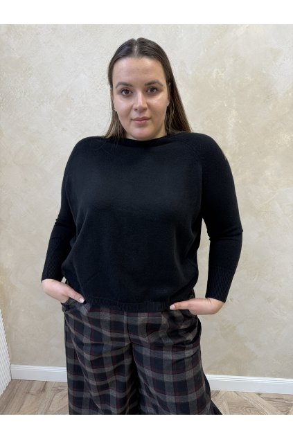 Pulóver čierny AMÁLIA