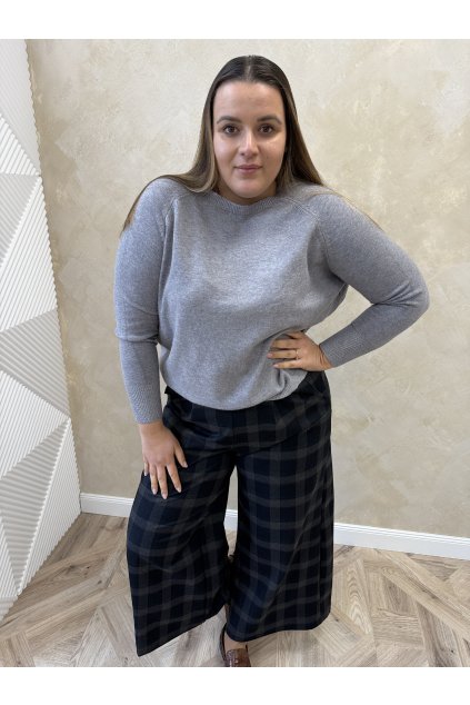 Pulóver sivý AMÁLIA