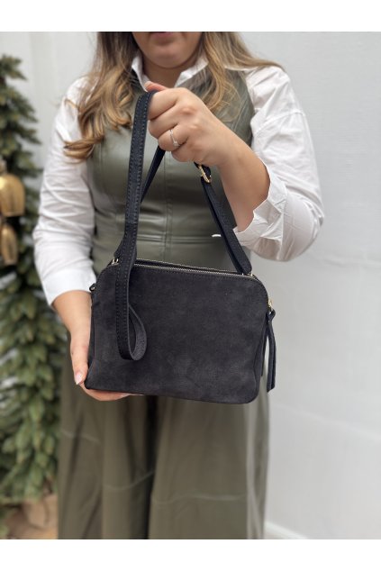 Kožená kabelka LEAH