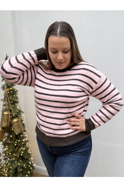 Pulóver s mašľou rúrový SANA