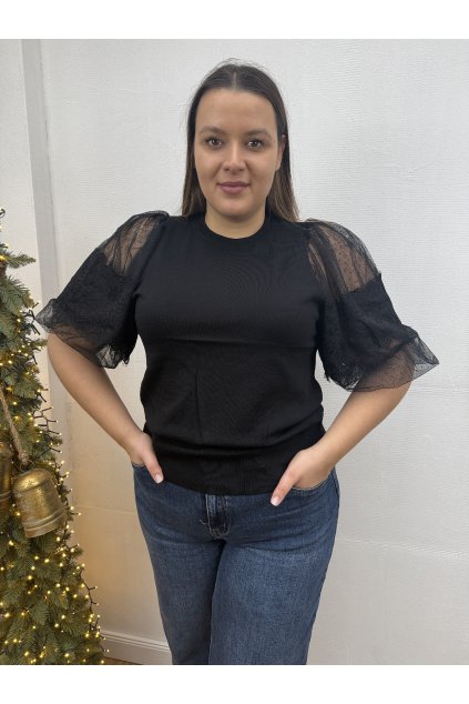 Čierny pulóver MIA