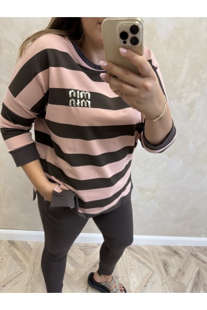 Top Min-Min Brown Pink