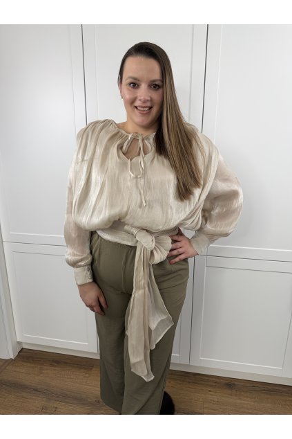 Blúzka maslová EMILY