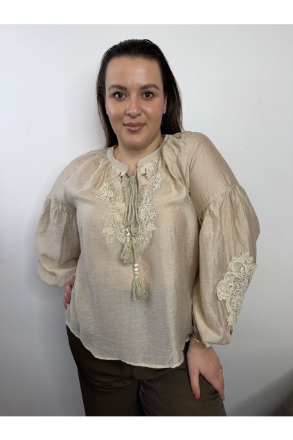 Blúzka béžová HAZEL