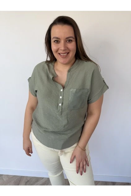 Dámska blúzka zelená LORA