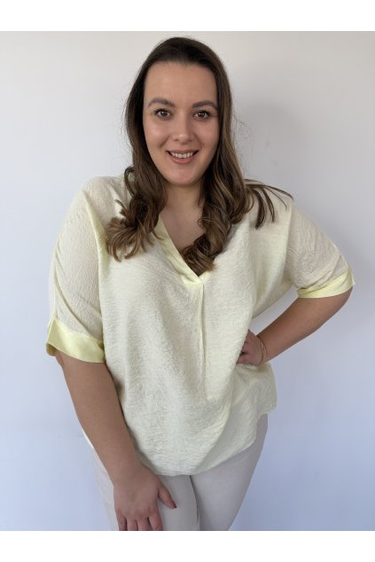 Dámska blúzka žltá KIA