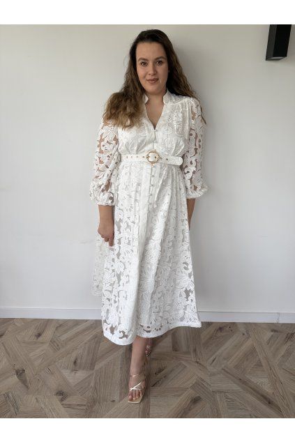 Dámske šaty biele NILA
