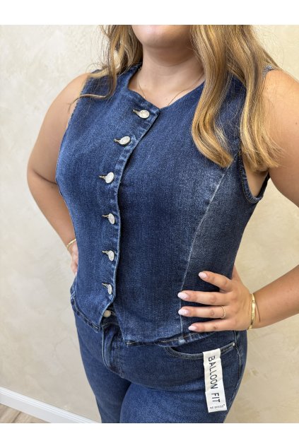 Džínsová vesta - Kata