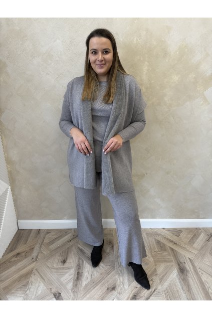 3Komplet sivý LUJZA