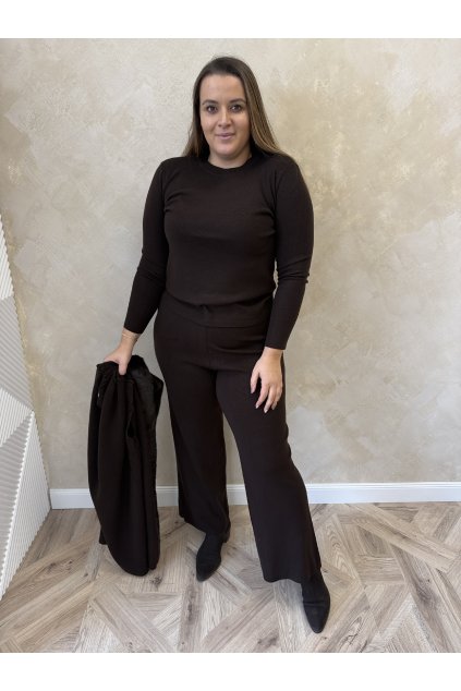 3Komplet hnedý LUJZA