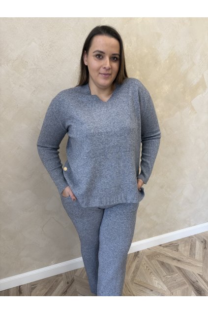 Komplet sivý SABRINA