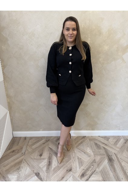 Komplet čierny NORA